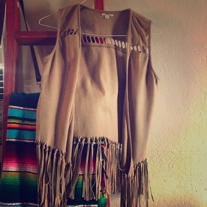 Fringe cardigan